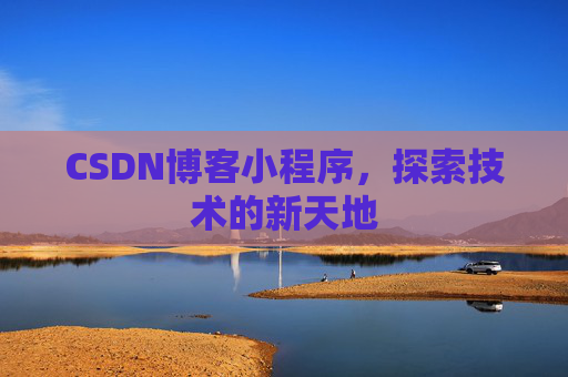 CSDN博客小程序，探索技术的新天地